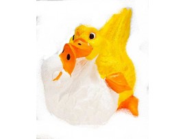 plaster- duck